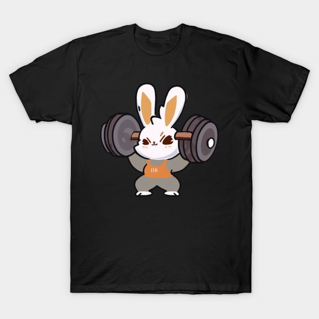 Buns of steel T-Shirt by Depressed Bunny